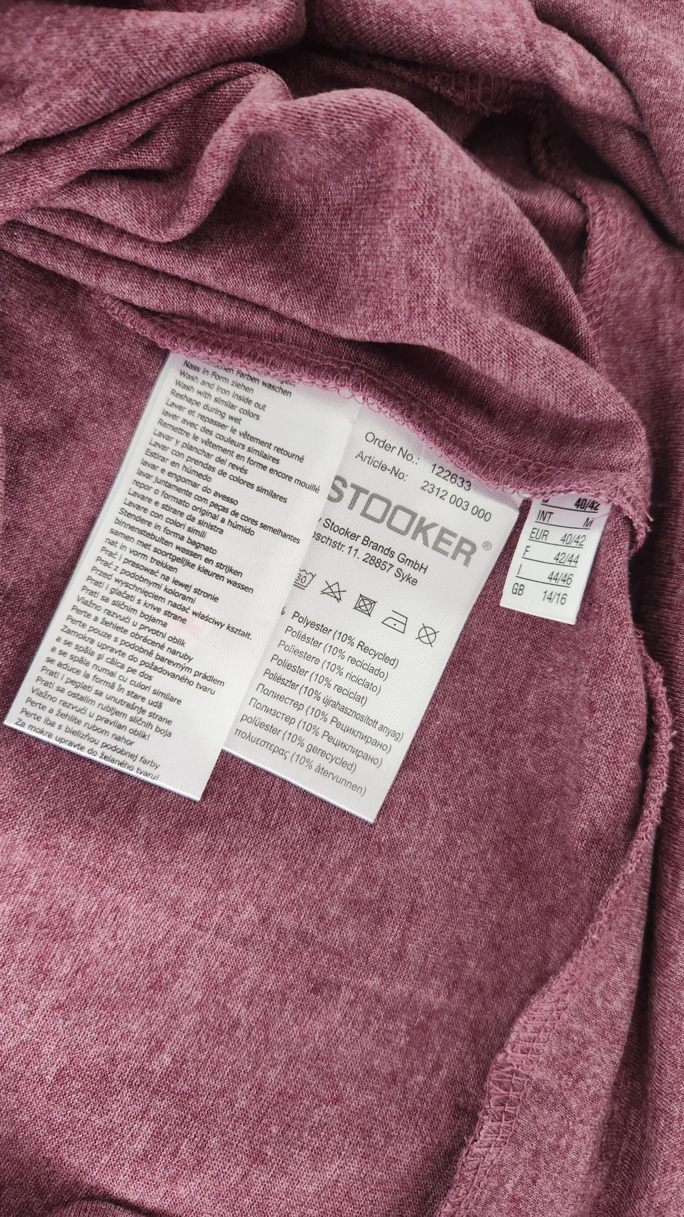 Dames sport-T-shirt met lange mouwen ●Maat 42/44●🌸 – photo 6